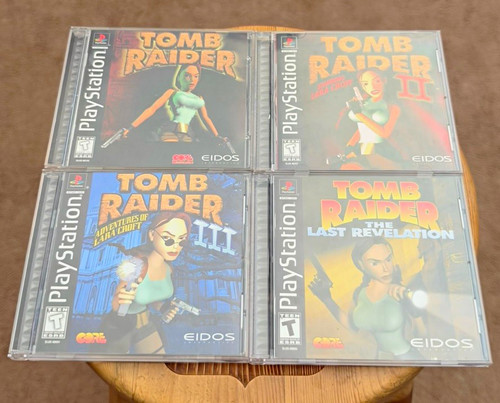 Lotto tomb raider psx 3 - tomb, psx,